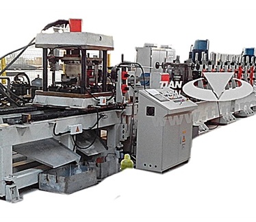 TF Fire -regulating damper sheet forming machine