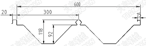 roll forming machine for wall and roof 