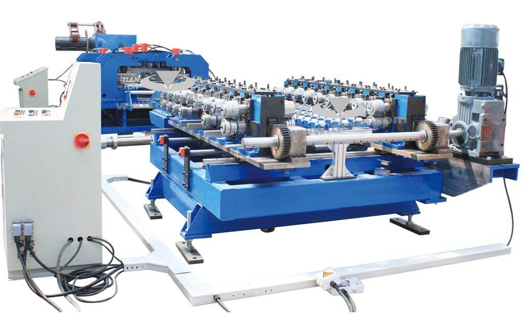 Steel Security Doors Roll Forming Machine