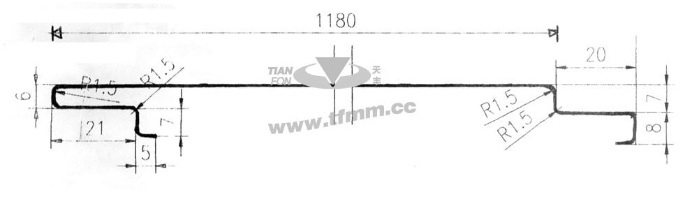 Steel Security Doors Profile Drawings   