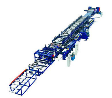 Auto carriage, side plate and floor plate roll forming machines